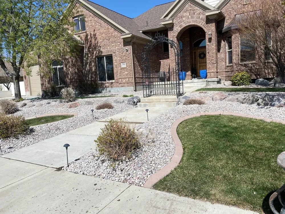 Custom residential landscaping with custom design across Riverton, UT - Miguel’s Home Care