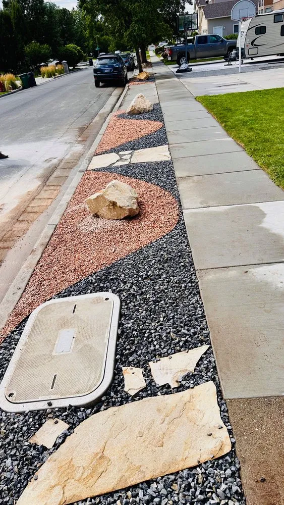 Local landscape installation for homes in Riverton, UT by Miguel’s Home Care