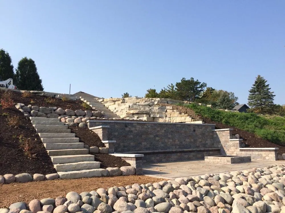 Professional garden landscaping in Sturtevant, WI - Miguel's Landscape