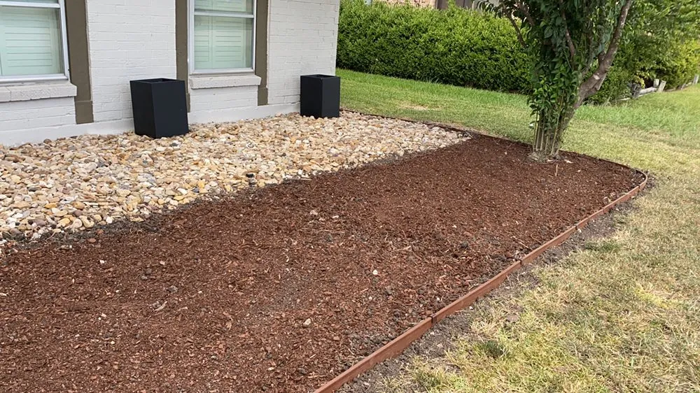 Professional landscape installation in Garland, TX - Miguels lawn care & landscape