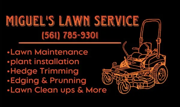 Miguel’s Lawn Services Logo