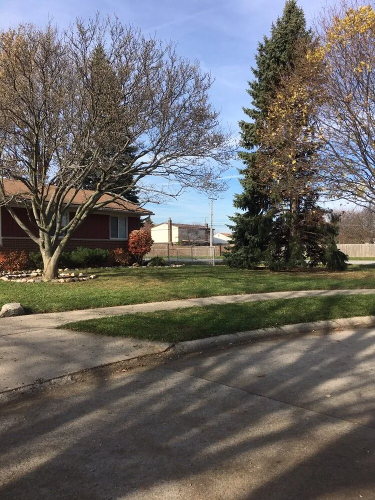 Custom landscape installation in Canton, MI - Miguel's Outdoor Services