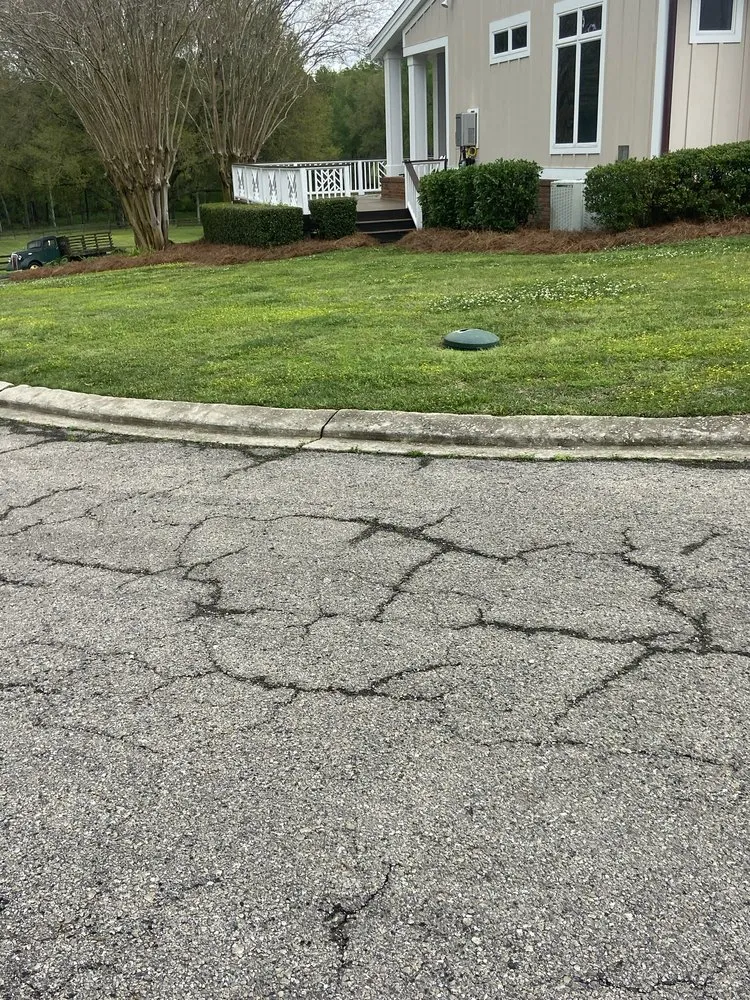 Custom residential landscaping with custom design in Monticello, FL by Miguel's Zero Turn Lawn Service