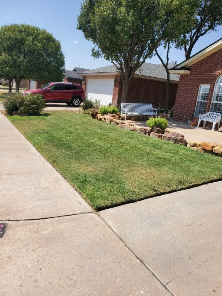 Local outdoor landscaping for residential properties in Lubbock, TX by Mike & Mark Landscaping