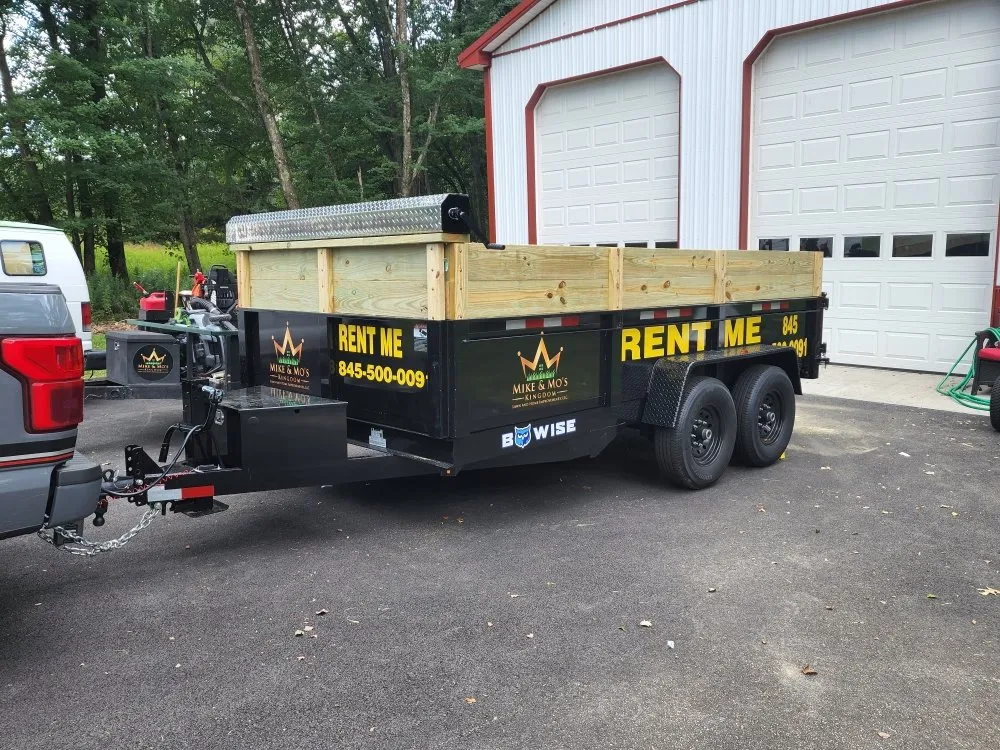 Expert yard cleanup service for outdoor upgrades across Otisville, NY - Mike & Mo's Kingdom Lawn and Home Improvements