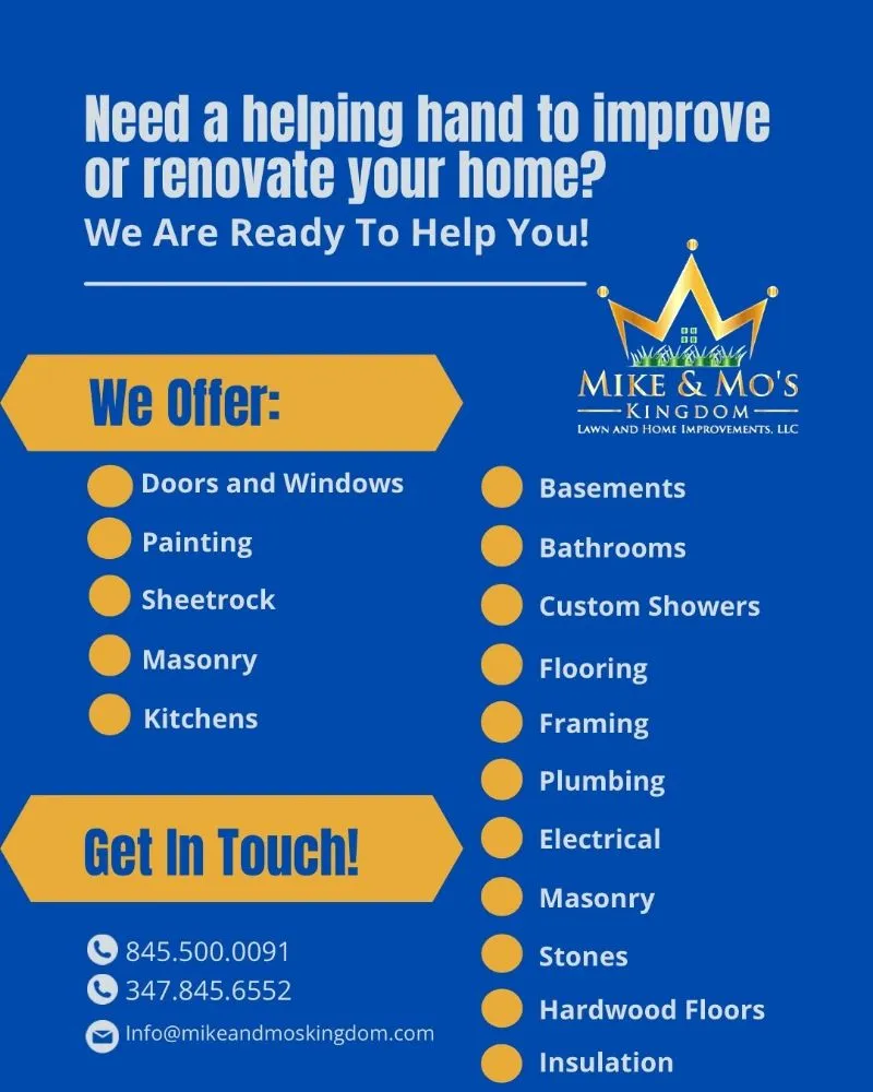 Affordable lawn care service for homes in Otisville, NY by Mike & Mo's Kingdom Lawn and Home Improvements