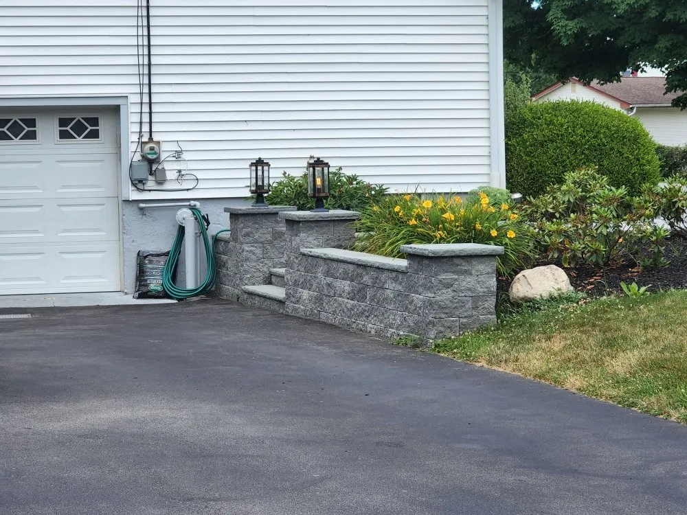 Custom landscape installation in Otisville, NY - Mike & Mo's Kingdom Lawn and Home Improvements