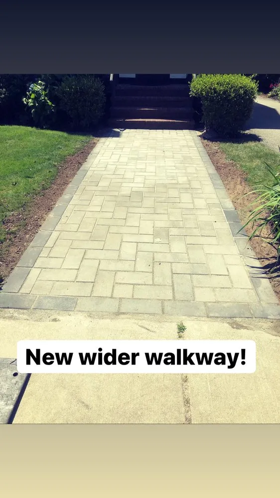 Professional yard maintenance with custom design in Revere, MA by Mike and Sons Landscaping