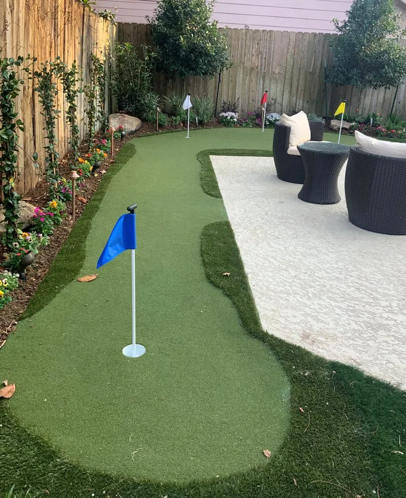 Top-rated garden landscaping in Houston, TX by Mike Ball Irrigation