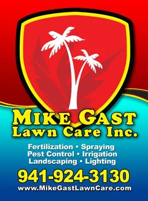 Mike Gast Lawn Care Logo