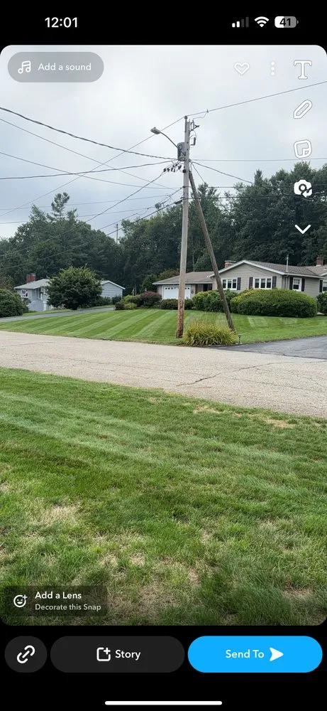 Reliable lawn mowing service in Dudley, MA by Mike Lulu Landscaping