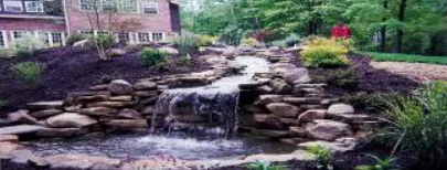 Custom garden landscaping in Cleveland, OH - Mike N Cirino & Son