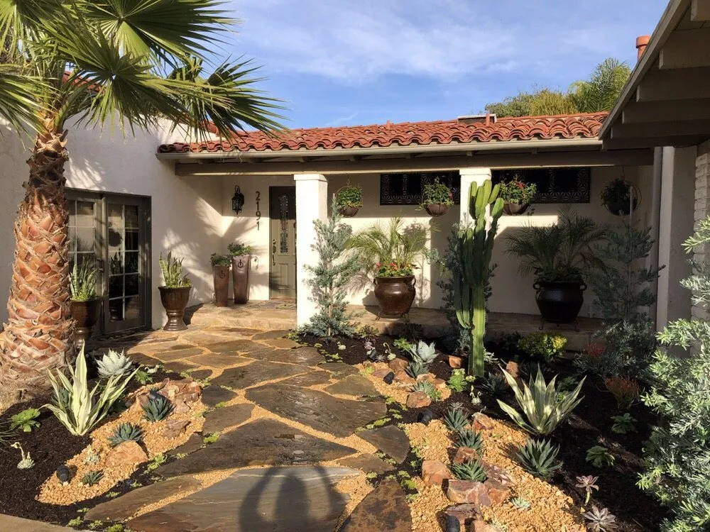 Expert landscape design with custom design in Laguna Beach, CA by Mike Parker Landscape