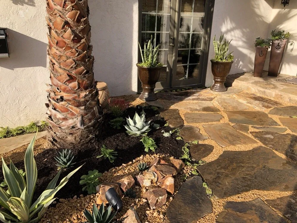Local landscaping services for beautiful yards in Laguna Beach, CA by Mike Parker Landscape