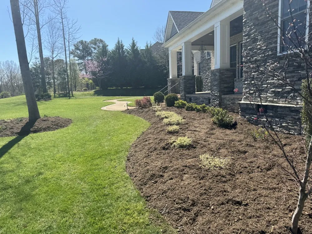 Reliable garden landscaping for outdoor upgrades in Gastonia, NC by Mike P's Yard Services
