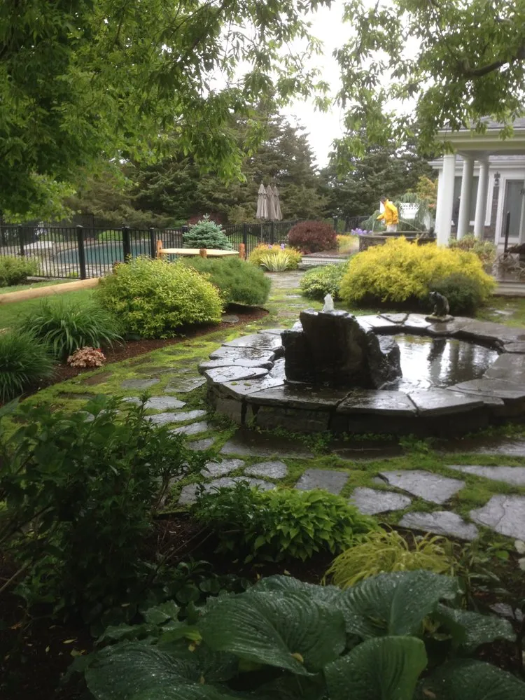 Local garden landscaping for beautiful yards in West Yarmouth, MA by Mike Stacy Landscaping