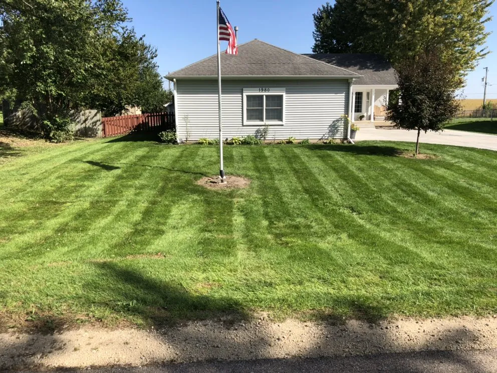 Custom landscaping services for residential properties in Somonauk, IL by Mikel Lawn & Snow
