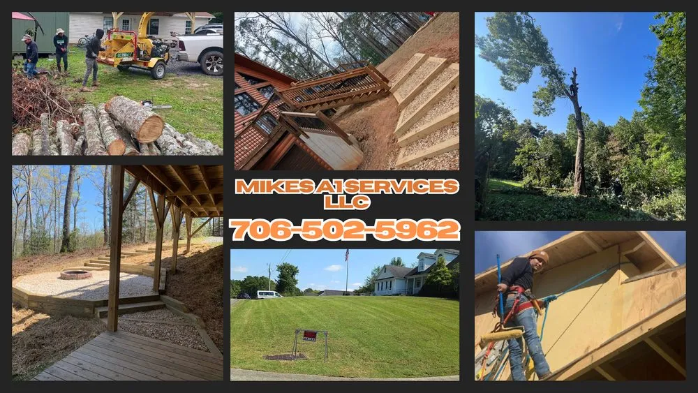 Professional outdoor landscaping in Chatsworth, GA - Mike’s A1 services