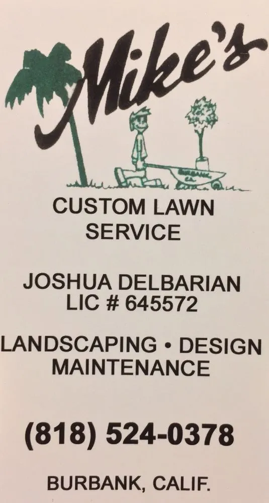 Top-rated garden landscaping for beautiful yards in Burbank, CA by Mike's Custom Lawn Service