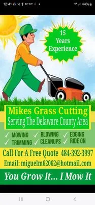 Mike's Grass Cutting Services Logo