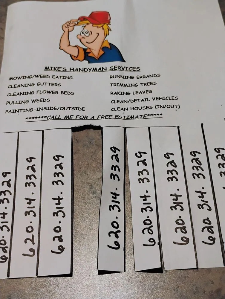 Professional outdoor landscaping in Hutchinson, KS - Mike's Handyman Services