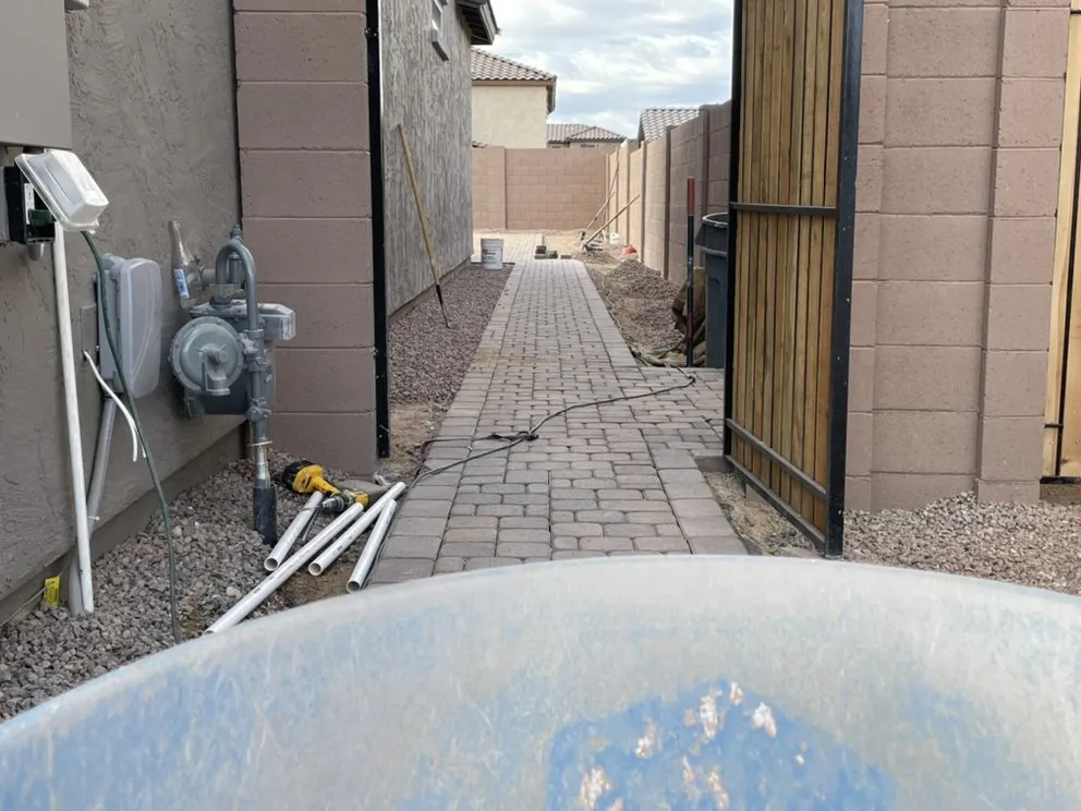 Local lawn mowing service for beautiful yards in Phoenix, AZ by Mikes Land Enhancements