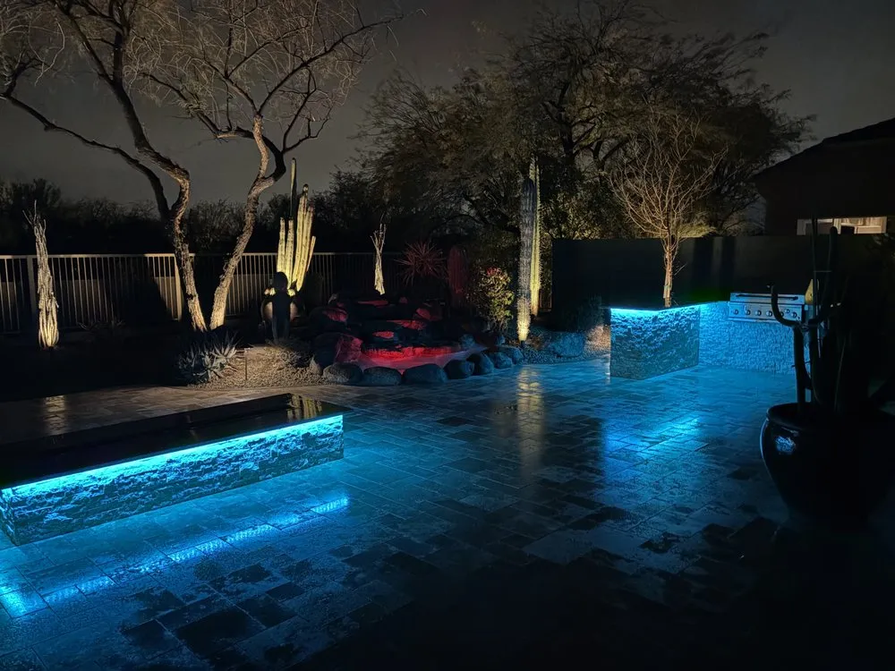 Expert yard cleanup service for residential properties in Phoenix, AZ by Mikes Land Enhancements