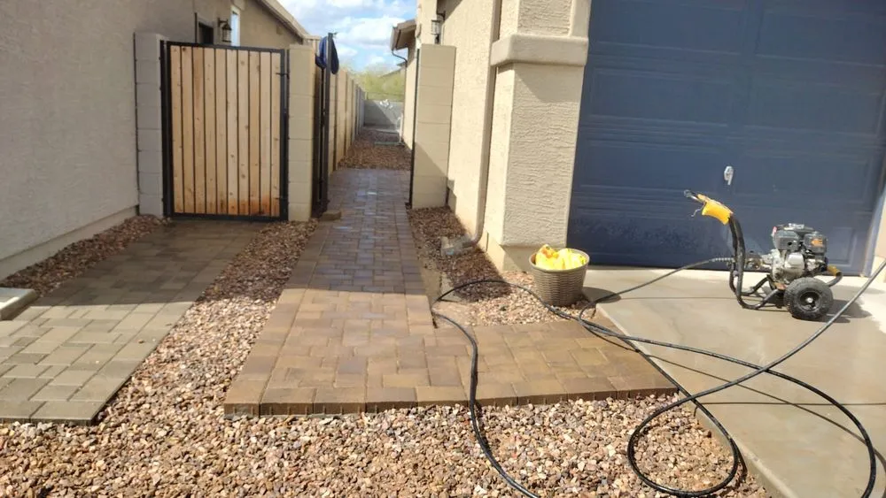 Professional residential landscaping in Phoenix, AZ by Mikes Land Enhancements