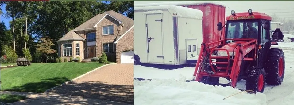 Local landscape installation in Whippany, NJ by Mike's Landscaping and Snow Plowing
