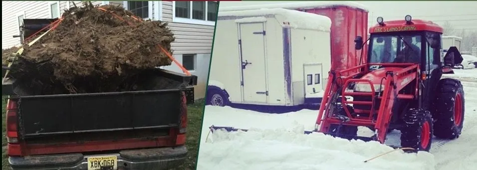 Custom outdoor landscaping with custom design across Whippany, NJ - Mike's Landscaping and Snow Plowing