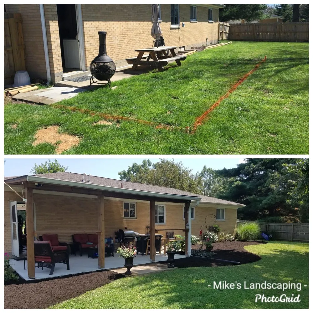 Reliable yard cleanup service in Midland, OH by Mike's Lawn & Landscaping