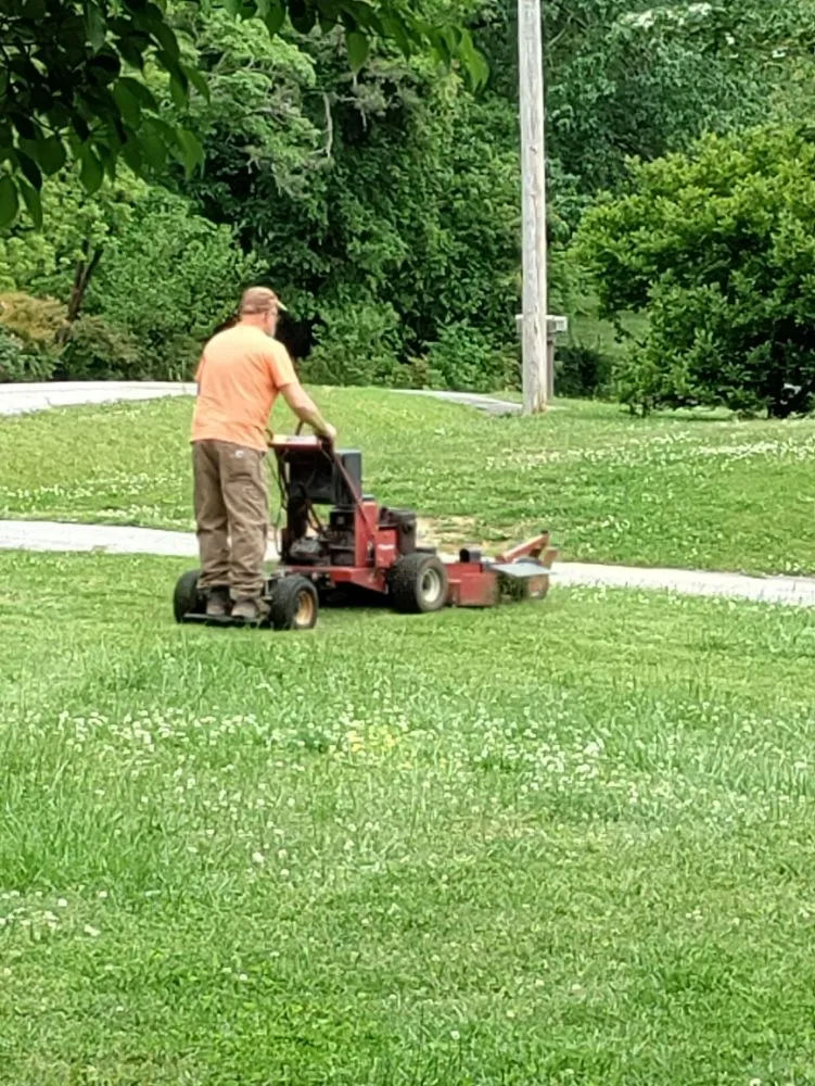Professional garden landscaping with custom design in Ringgold, GA by Mike's Lawn Care & Maintenance