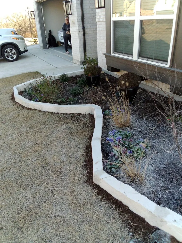 Custom landscaping services in Pottsboro, TX by Mike's Lawn Care