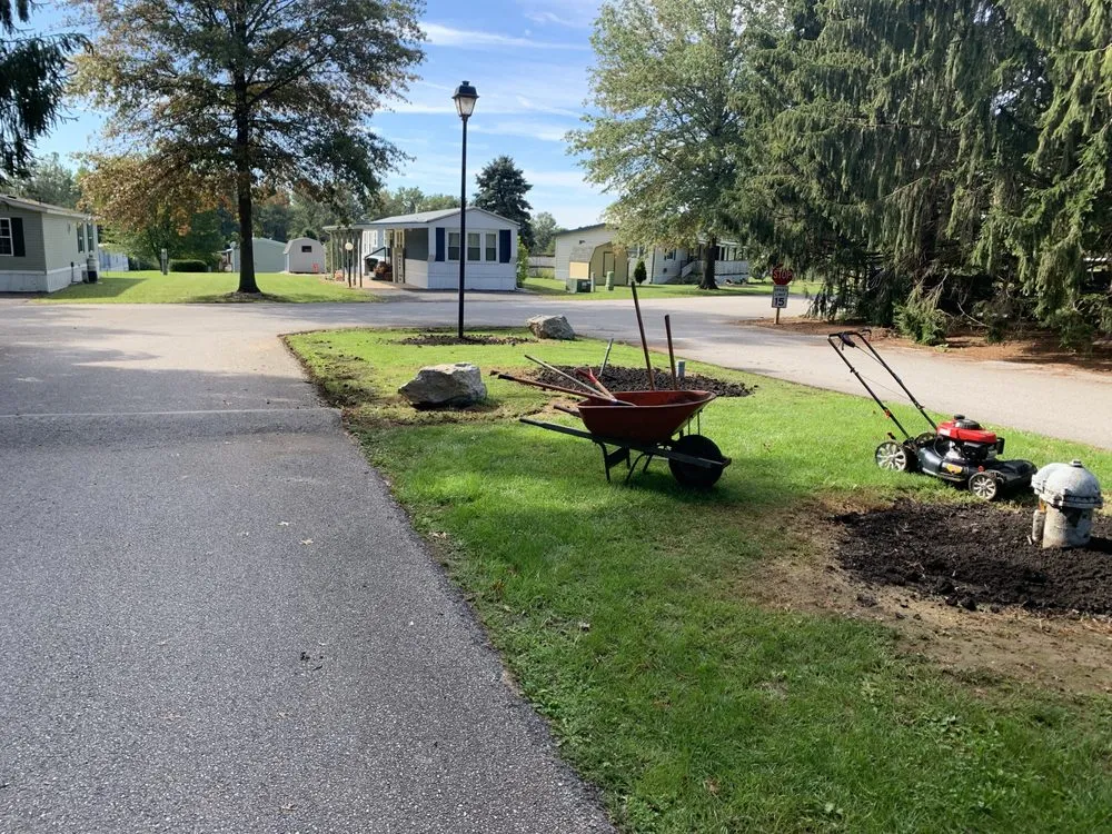 Professional landscape design in Newville, PA by Mike’s Lawn Care Services