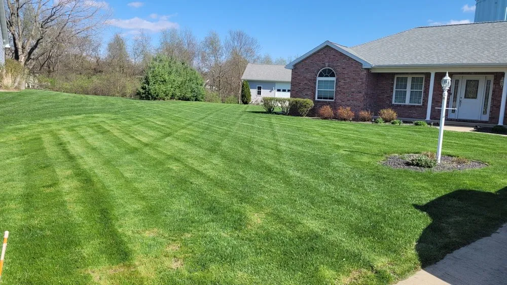 Expert outdoor landscaping in Washington, IL by Mike's Mowing & More