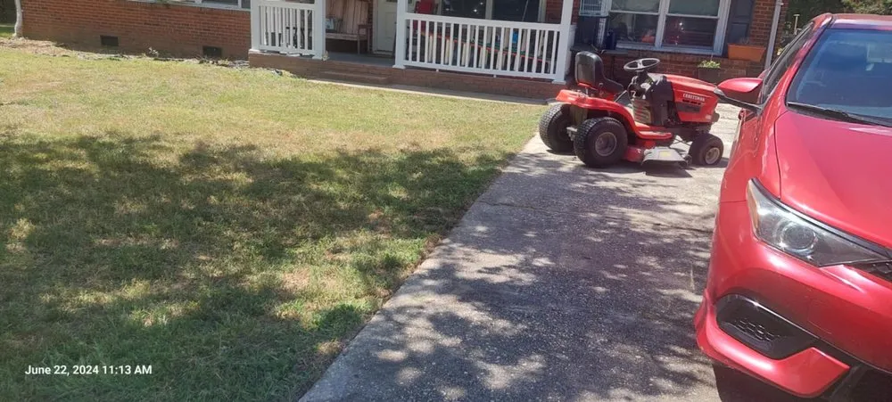 Professional yard cleanup service in Fayetteville, NC by Mike's Mowing