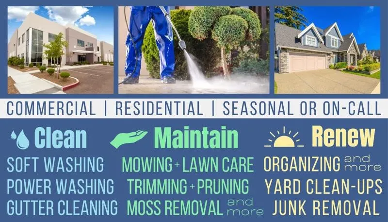 Custom lawn care service experts serving Mcminnville, OR - Mike's Powerwashing & More