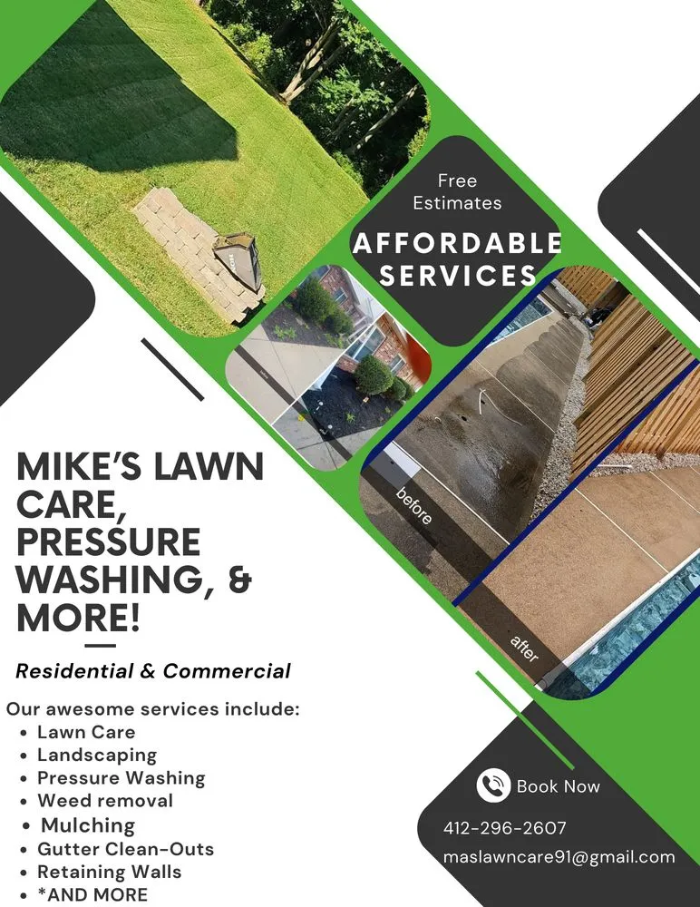 Affordable lawn mowing service experts serving Weirton, WV - Mike's