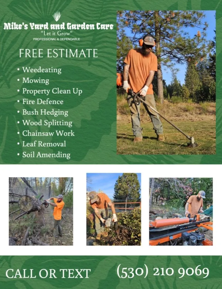 Professional residential landscaping in Georgetown, CA by Mike's Yard and Garden Care