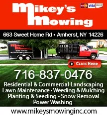 Expert yard maintenance for homes across Amherst, NY - Mikey's Mowing
