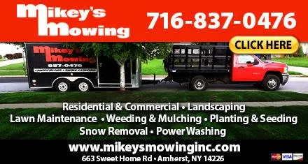 Trusted yard cleanup service in Amherst, NY by Mikey's Mowing
