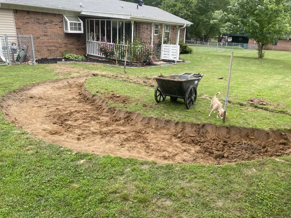 Professional garden landscaping for outdoor upgrades in Milan, TN by Milan Lawn Care