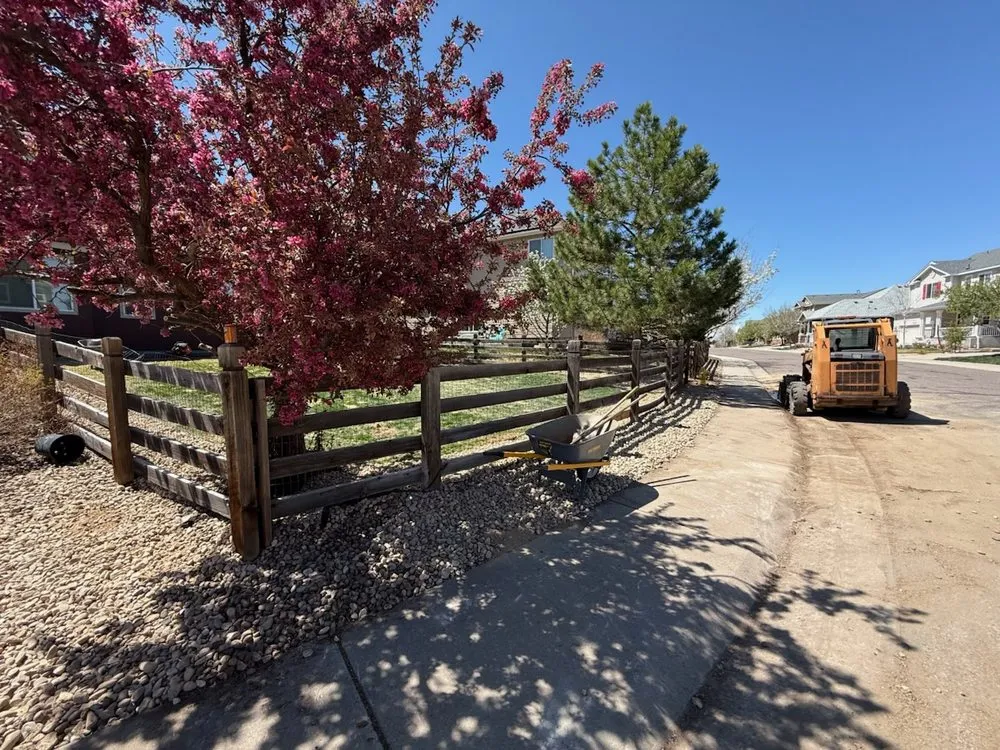 Professional landscape installation near you in Denver, CO by Mile High Lawn Care