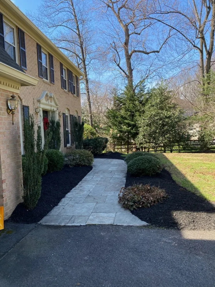 Expert landscape installation for residential properties in Herndon, VA by Miles Landscaping & Lawn Care