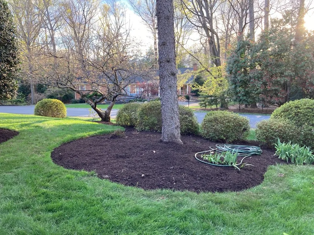 Custom yard cleanup service in Herndon, VA by Miles Landscaping & Lawn Care