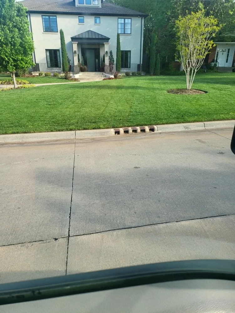 Professional yard maintenance for beautiful yards across Yukon, OK - Miles Mowing