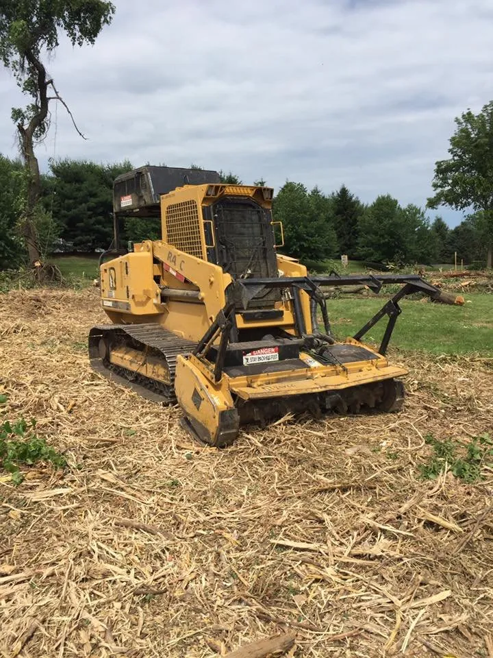 Custom garden landscaping near you in Royersford, PA by Miles Tree and Stump