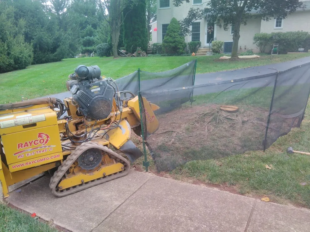 Custom landscaping services in Royersford, PA by Miles Tree and Stump