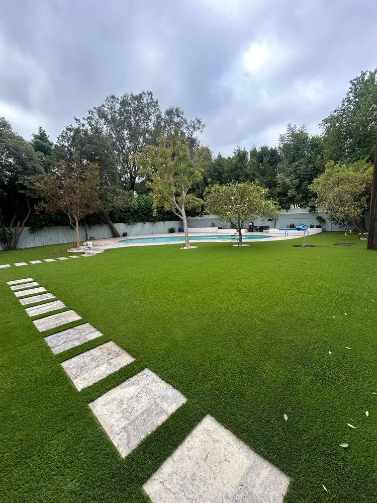 Professional garden landscaping with custom design across Los Angeles, CA - Milestone Landscaping