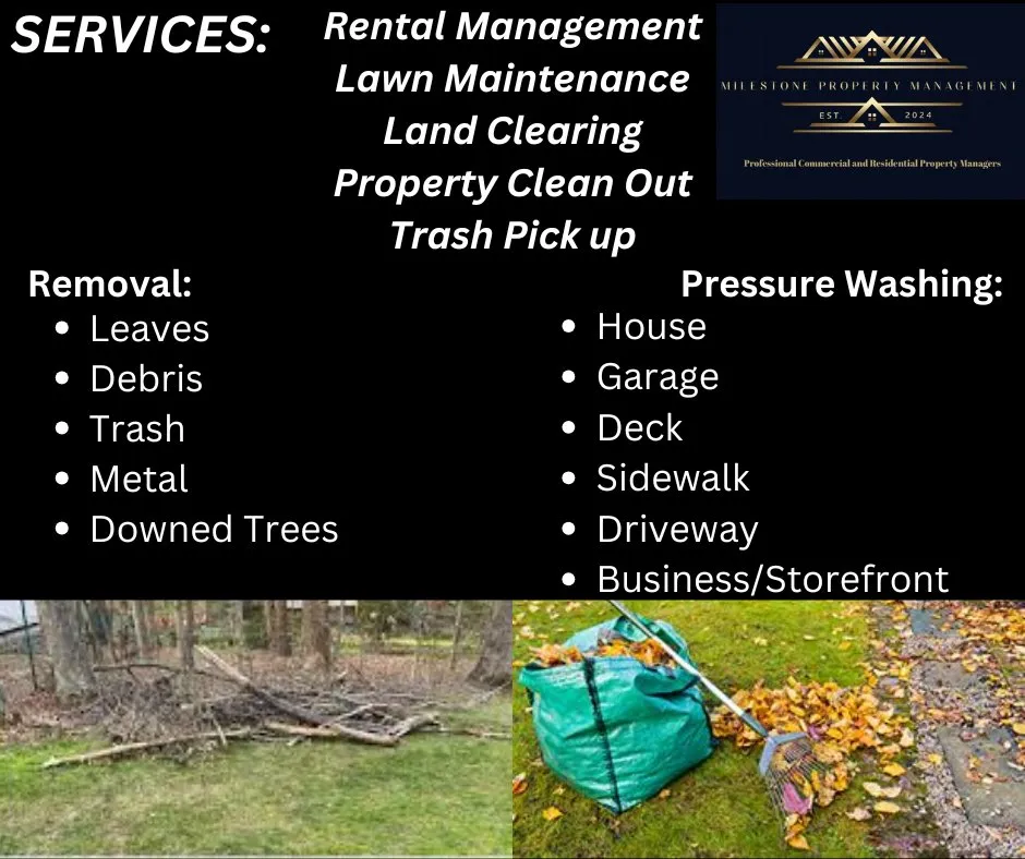 Custom lawn mowing service in Franklin, VA by Milestone Property Management